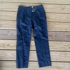 Paul and Shark NWT Yachting pants Navy Blue Chino Pants Womens 8 42